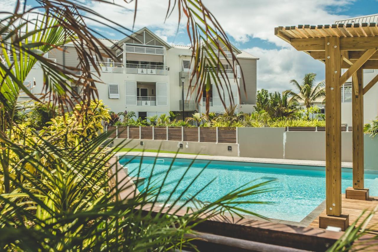 Escale Tropicale, Appart Vue Mer A 2 Min Du Lagon Appartement Saint-Gilles-les-Bains Buitenkant foto